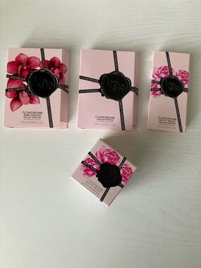 Viktor & Rolf Flowerbomb Travel Size & 3 Sample Sizes